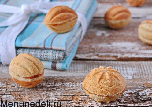 Орешки со сгущенкой