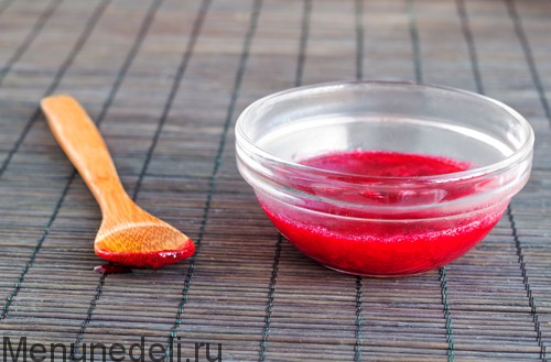 Брусничный соус к мясу | Меню недели