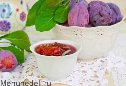 Варенье из сливы | Меню недели