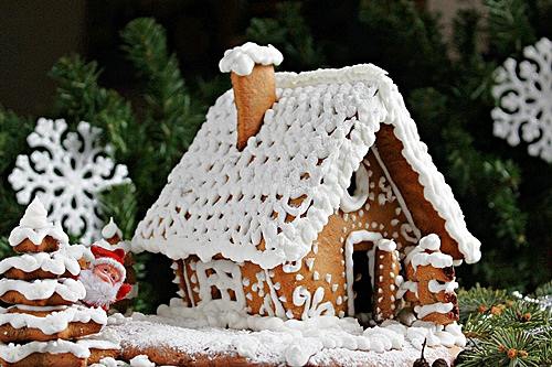 Пряничный домик на Новый год
