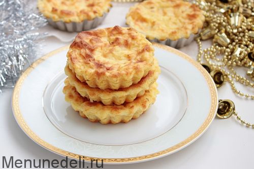 Рецепт картофельных маффинов с сыром | Меню недели