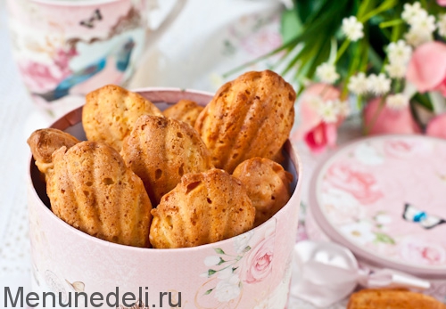 Рецепт апельсинового печенья 