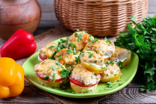 Сытные картофельные 