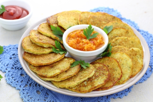 Блинчики картофельные с фаршем: рецепт пошаговый с фото. | Меню недели