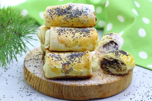 Печенье с орехами и маком: рецепт пошаговый с фото. | Меню недели